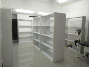 ระบบชั้นวาง (Shelving systems)