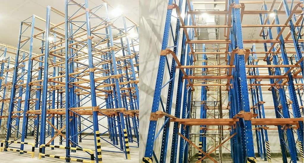 reconditioning racking system