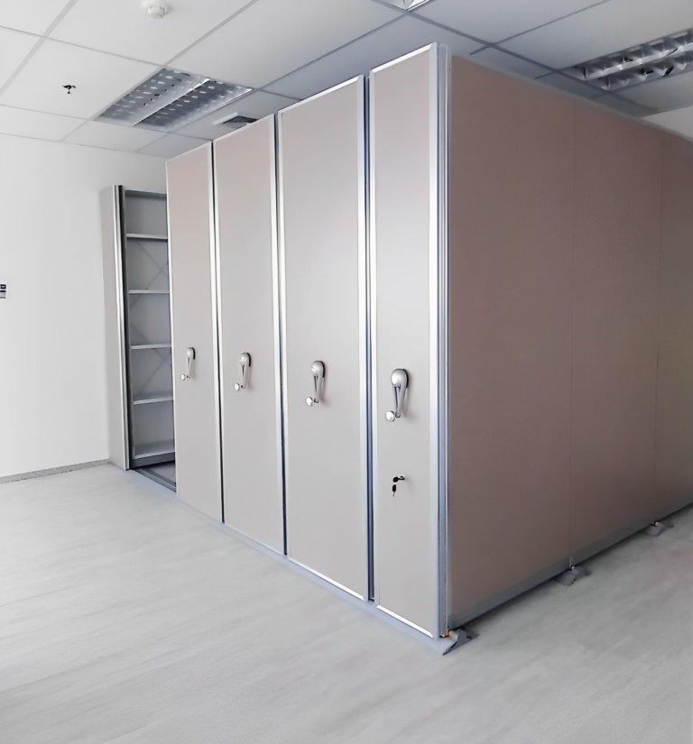 What are the advantages of Mobile shelving systems?