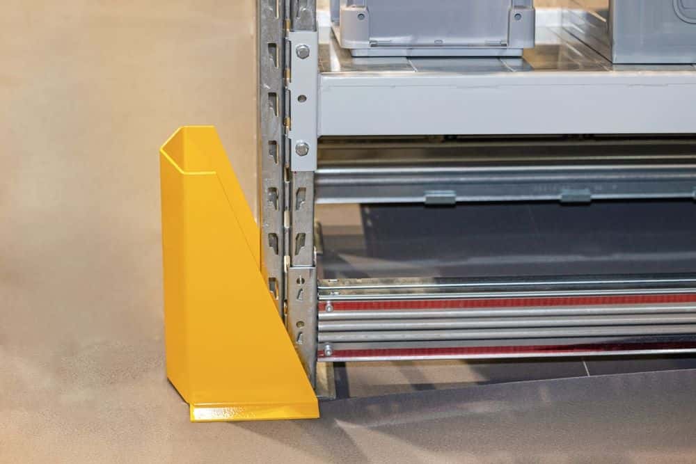 Warehouse bumper guards protect valuable products