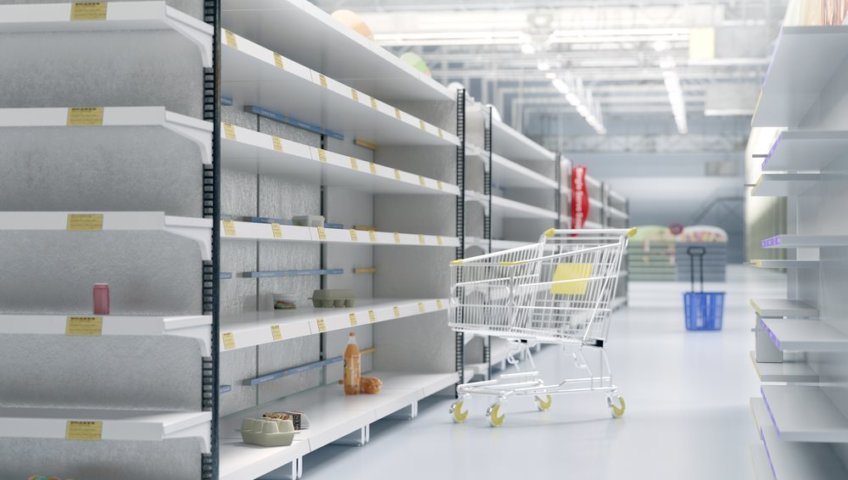 Product shelves for retail stores